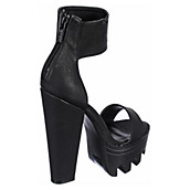 Shiekh Vive 04 Womens Black Chunky Platform Heel | Shiekh Shoes
