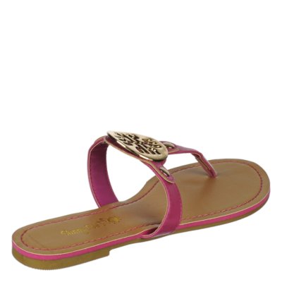 Sunny Feet Armin-06 Women's Fuchsia Thong Sandal | Shiekh Shoes