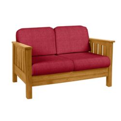 This End Up Artisan Loveseat with Overstuffed Backs