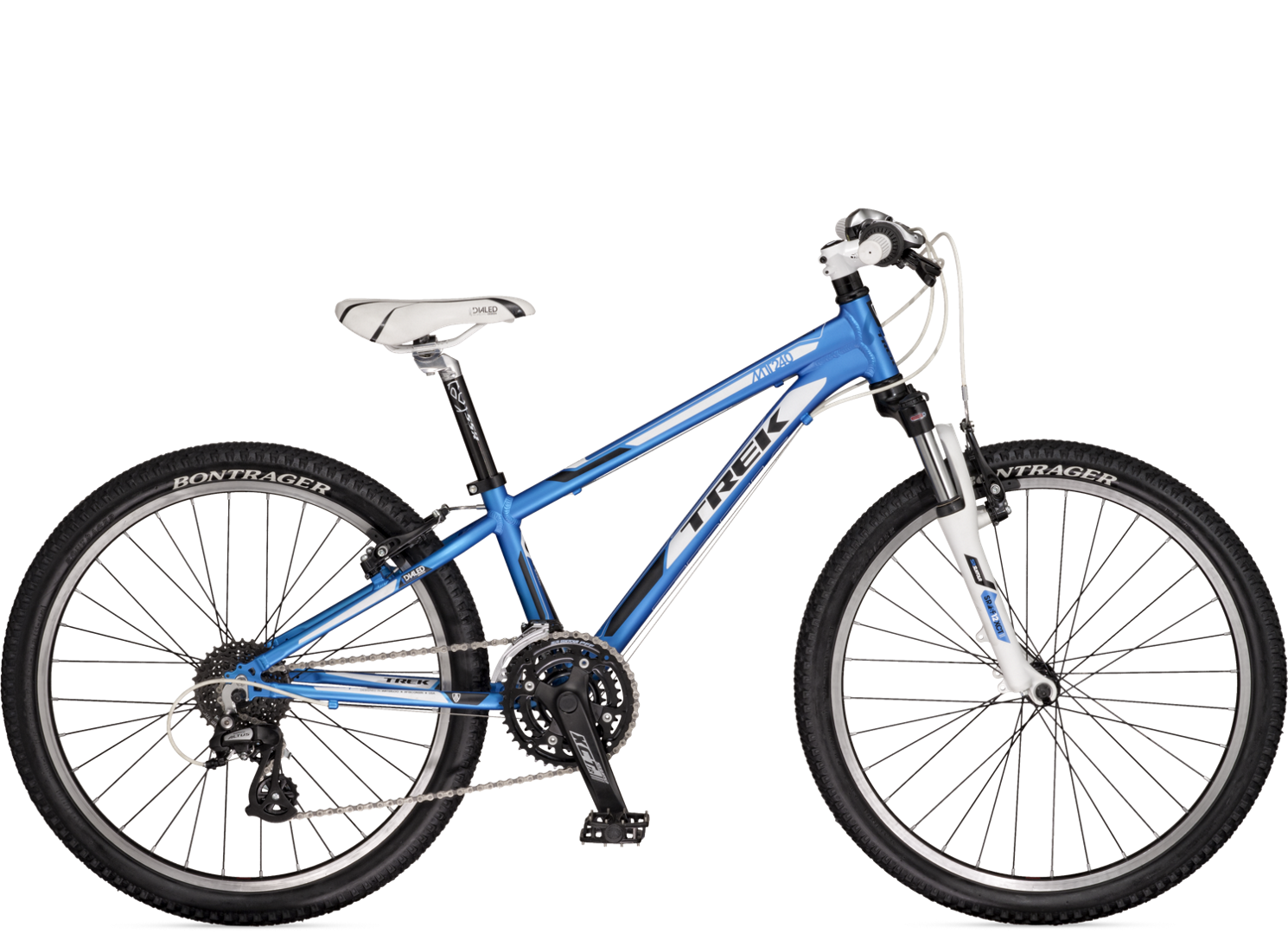 blue trek bike