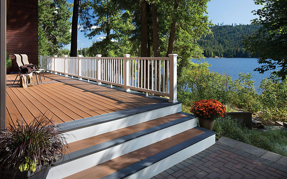 trex select composite decking price