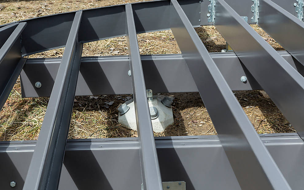 Elevations Steel Deck Framing & Substructure Supplies Trex