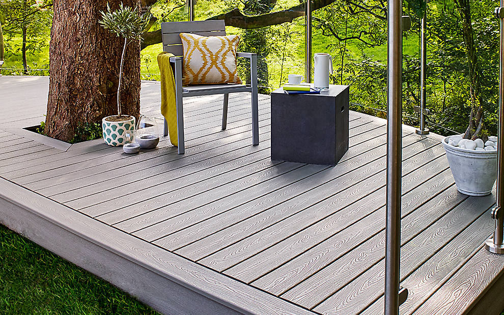 Trex Transcend Terrassendielen & Geländer aus WPC