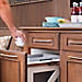 Trex's waste pull out storage cabinet discreetly hides your trash