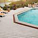 Above ground pool decks from Trex can help you achieve that resort feel right in your own backyard.