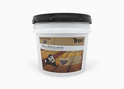 Trex Hideaway Hidden Fastening System Gun pail