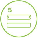 To create composite decking, Trex forms an eco-friendly recycled plastic and wood mixture into boards using profile dies.