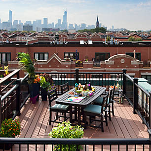 La moderne collection d’idées de terrasses de Trex peut vous aider à créer cet espace urbain dont vous avez toujours rêvé.