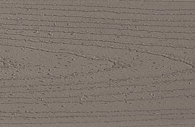 Muster von Trex Transcend Fascia aus Verbundmaterial in Gravel Path/Grau