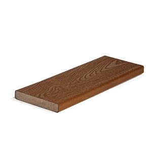 Trex composite decking is made of 95% recycled plastic and wood materials.