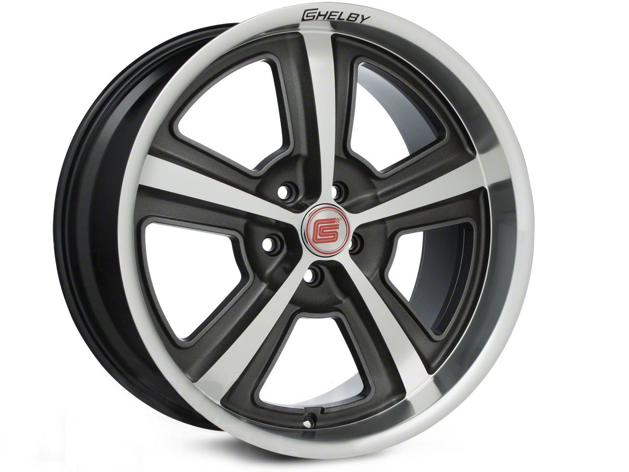 Shelby CS69 Hyper Black Mustang Wheel - 20x10 101832 (15-17 All) - Free ...