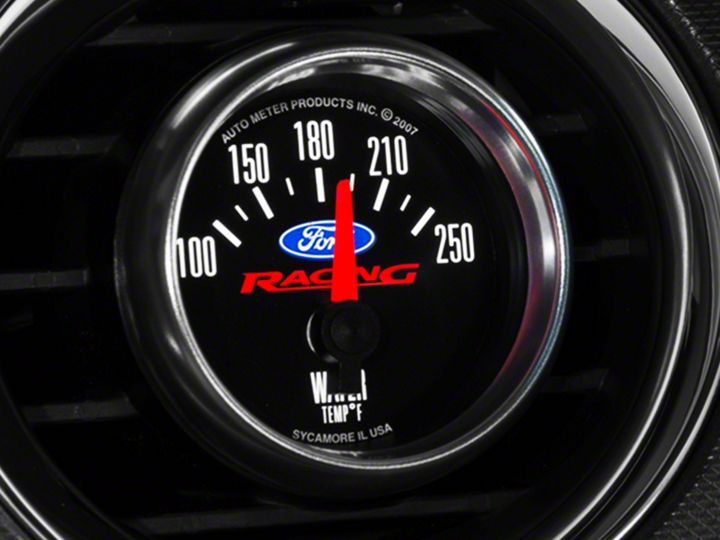 Ford racing gauge install #10