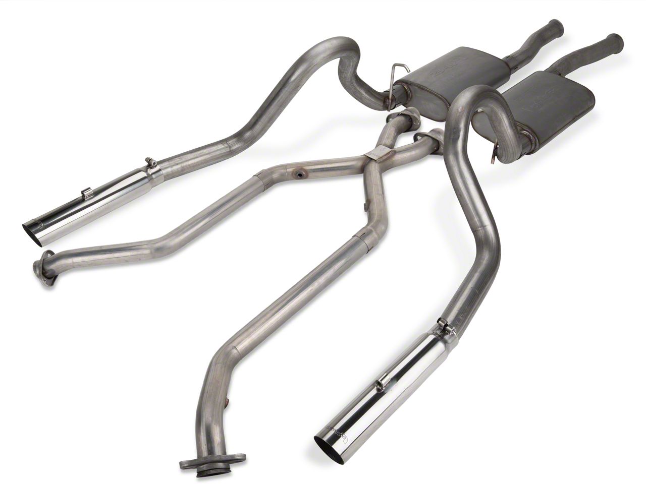 Ford racing v6 true dual exhaust kit #2