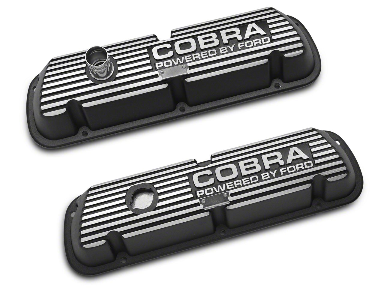 Ford racing black valve covers #6