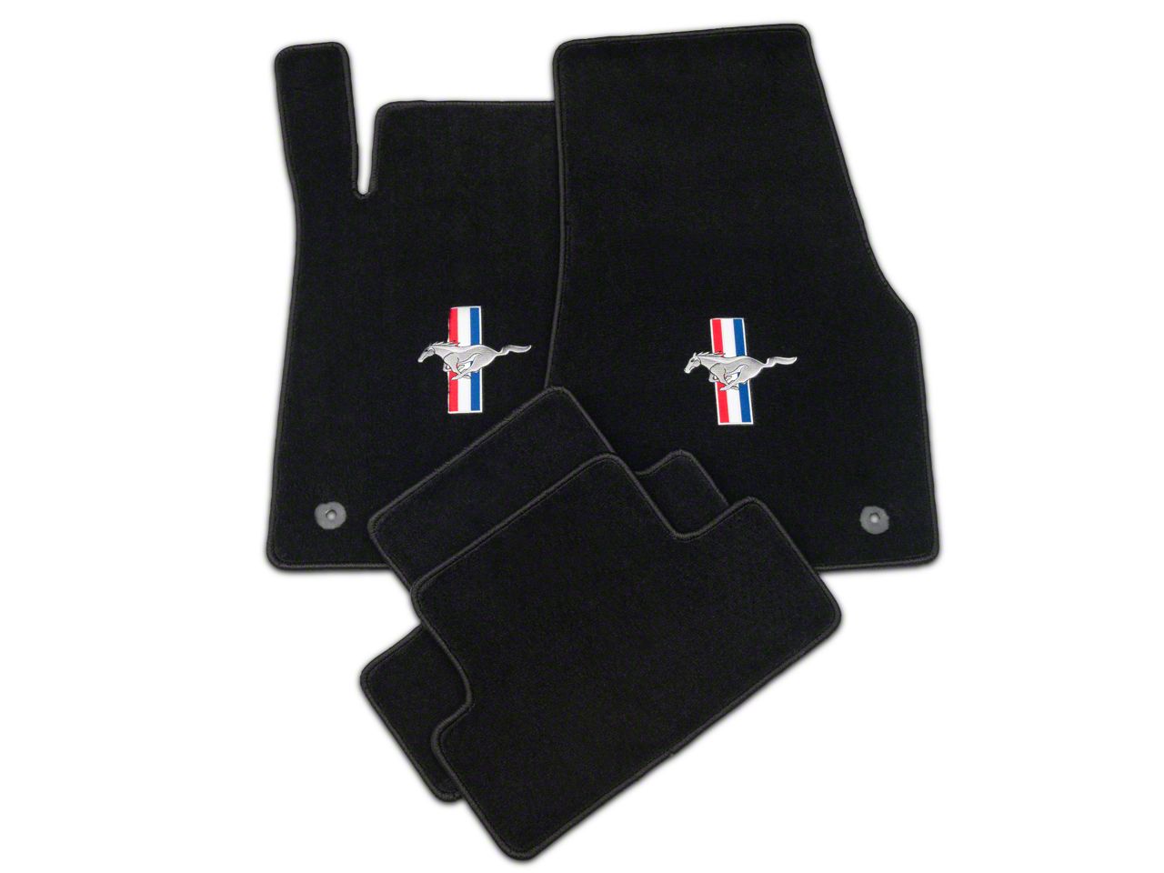 Ford mustang all weather floor mats w/ pony logo #8