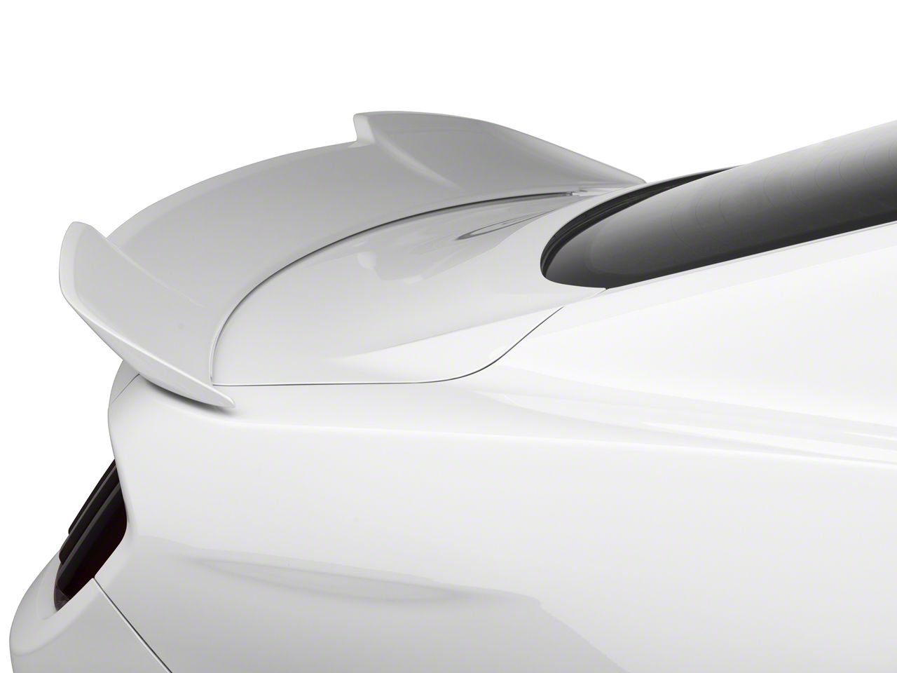 MMD V Series Mustang Rear Spoiler - Unpainted 389852-00 (15-17 All ...