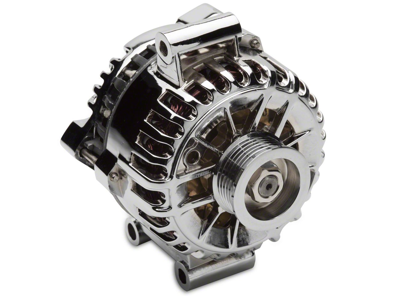 Chrome ford mustang alternators #8