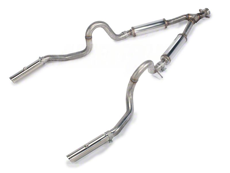 Dual exhaust for ford mustang v6 #1