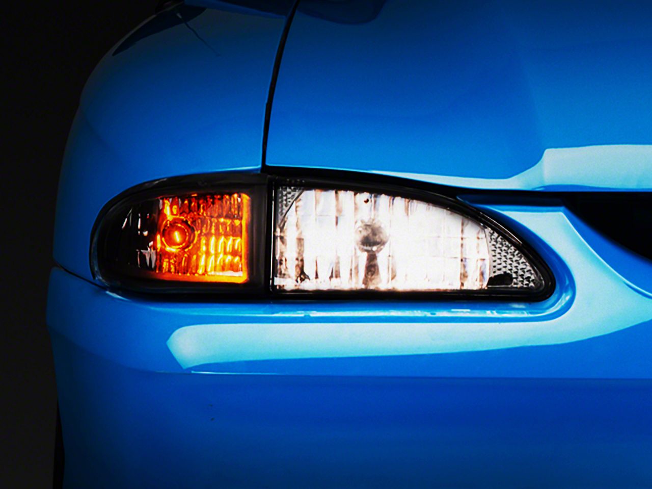 1997 Ford mustang headlight covers #10