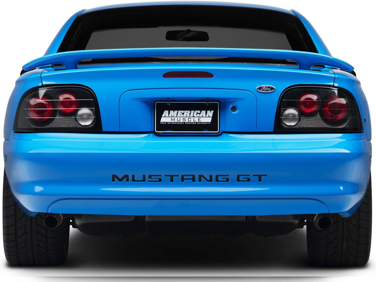 Euro black altezza taillights ford mustang gt #1