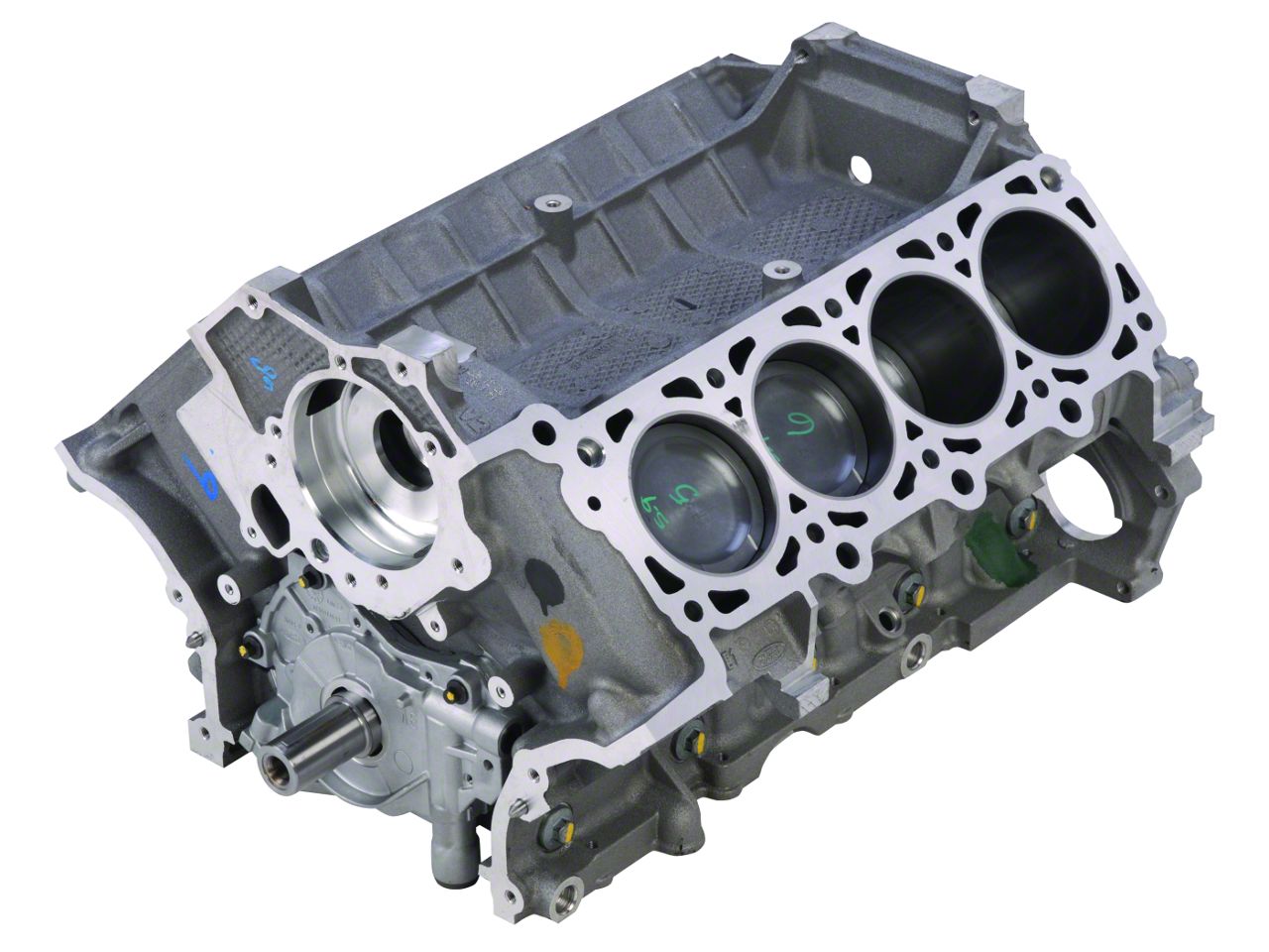 Ford racing 4.6l 3v aluminator short block for supercharged applications #4