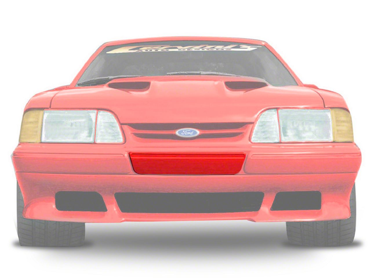 1990 Ford mustang lx front bumper cover #2