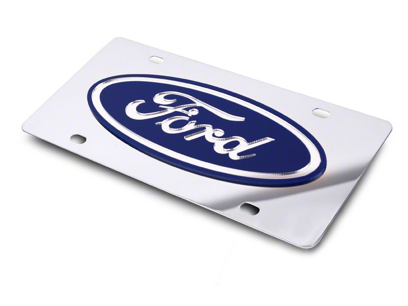 Ford mustang front plates #3