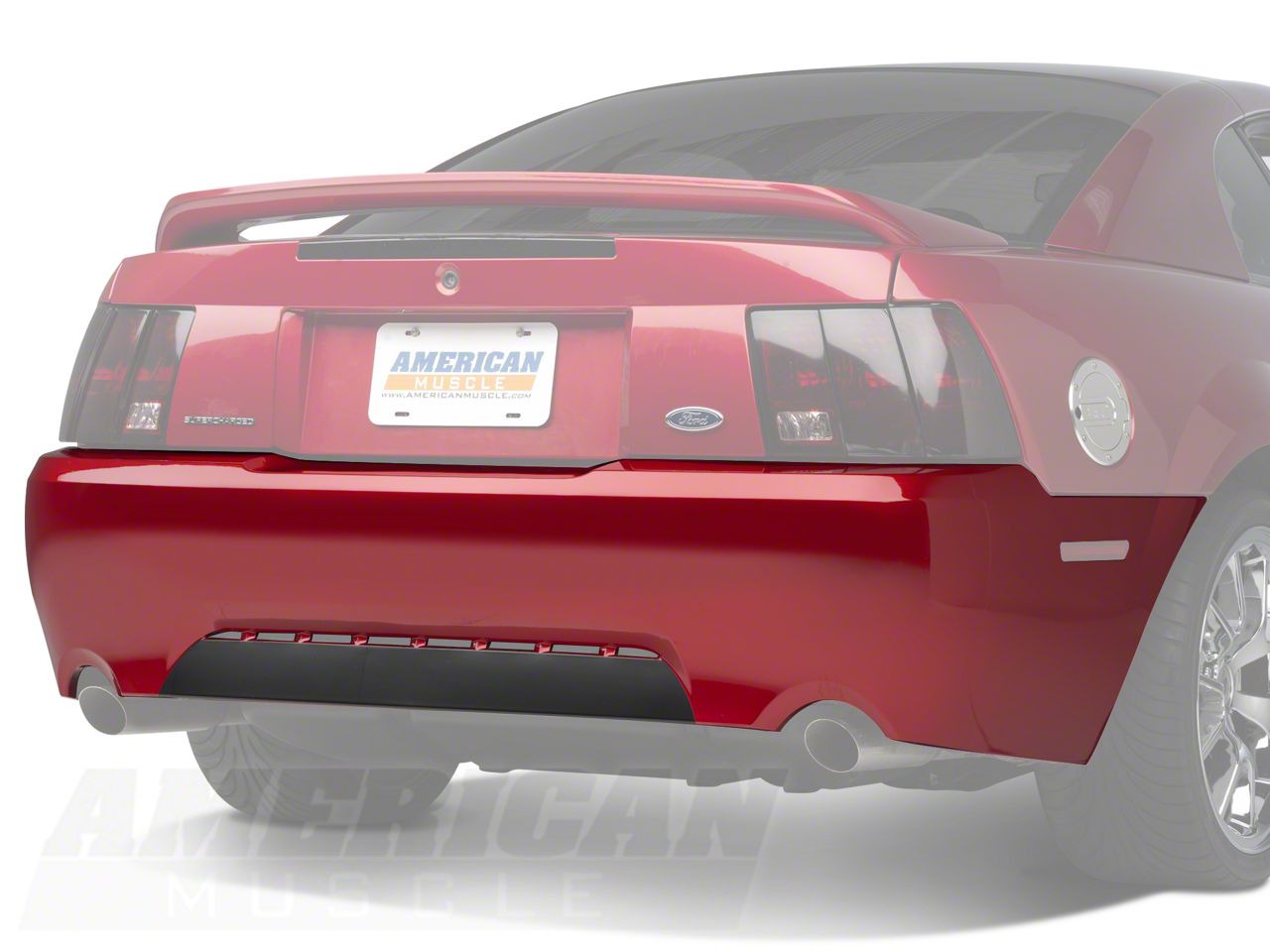 2003 Ford mustang gt rear bumper cover #2