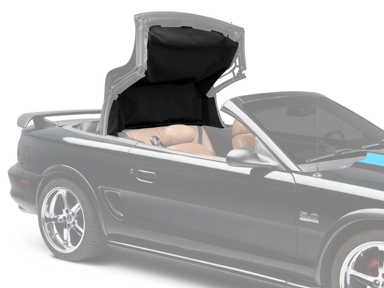 98 Ford mustang convertible top replacement #3