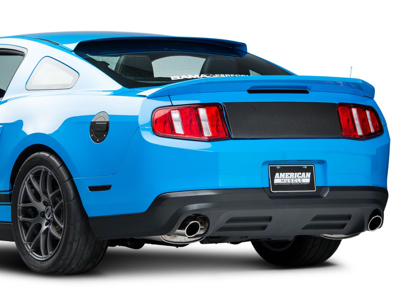 SpeedForm Mustang Carbon Fiber Decklid Panel - No Emblem 98622 (10-12 ...