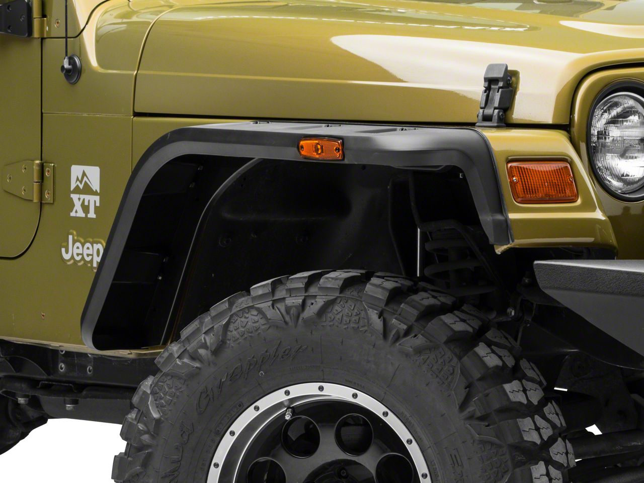 Rugged Ridge Hurricane Wrangler Fender Flare Kit 11640.30 (97-06 ...