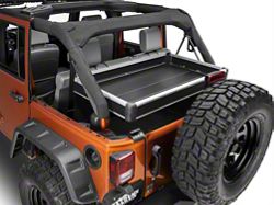 Rampage Jeep Wrangler Interior Mount Rear Sport Rack, Fold Up 86623 (07 ...
