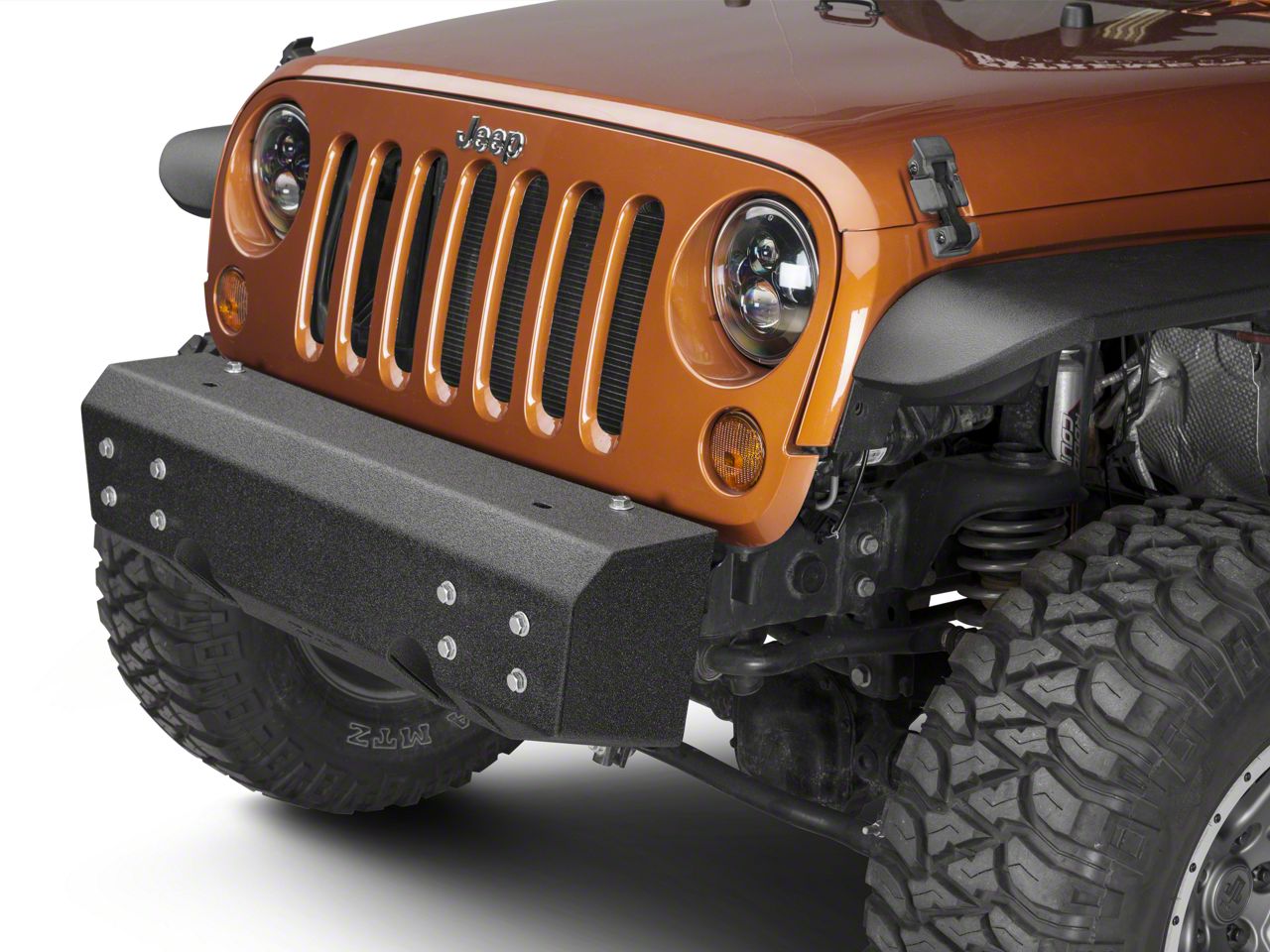 Off Camber Fabrications by MBRP Wrangler Front Stubby Non Winch Bumper ...