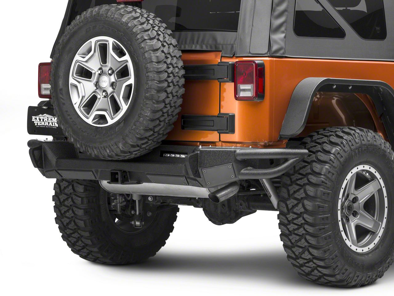 Smittybilt Wrangler SRC Gen2 Rear Bumper 76614 (07-17 Wrangler JK ...