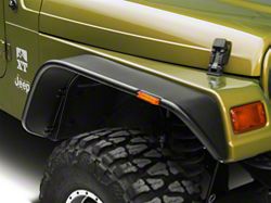 tj flat fender wrangler flares barricade bushwacker flare fenders jeep