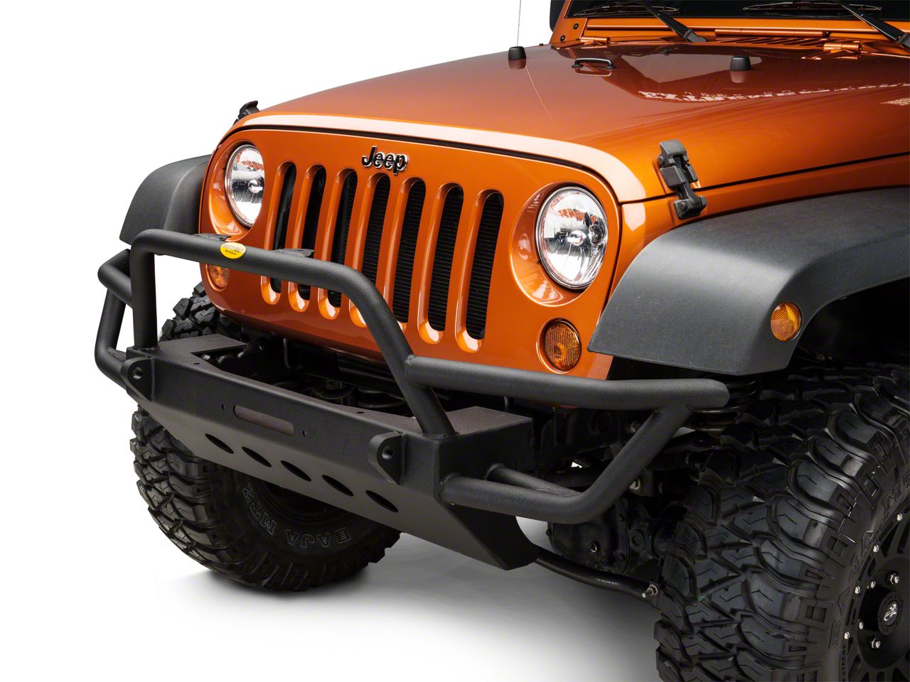 Smittybilt SRC Front Wrangler Bumper, Textured Black 76723 (07-17 ...