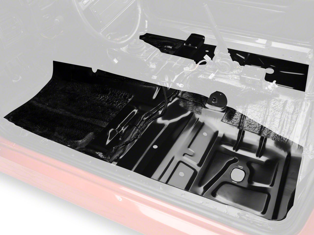 mustang parts 1986 1990 restoration floor ford pan foxbody americanmuscle