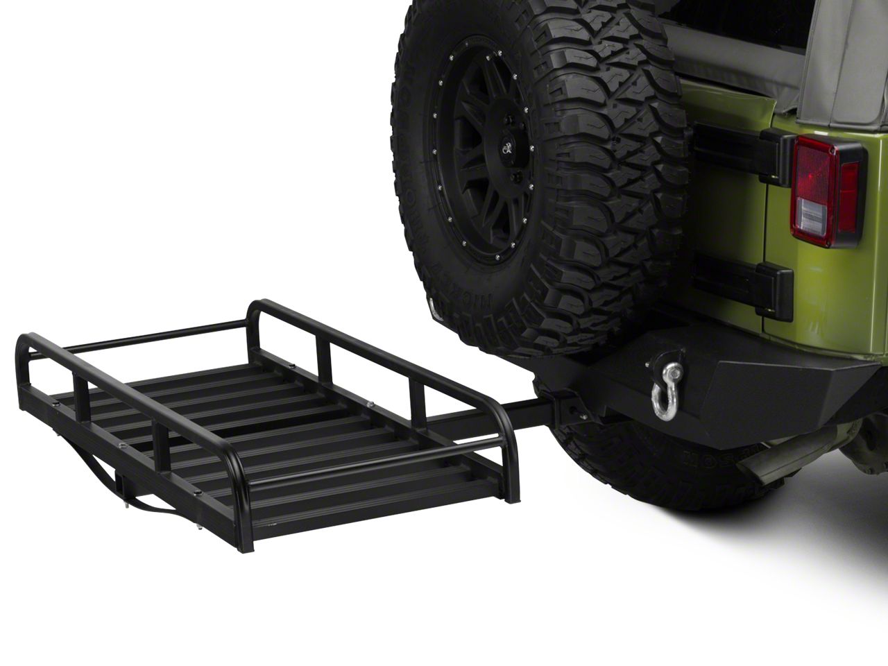 Barricade Jeep Wrangler Roof Rack - Textured Black J100172 (97-06 Jeep ...