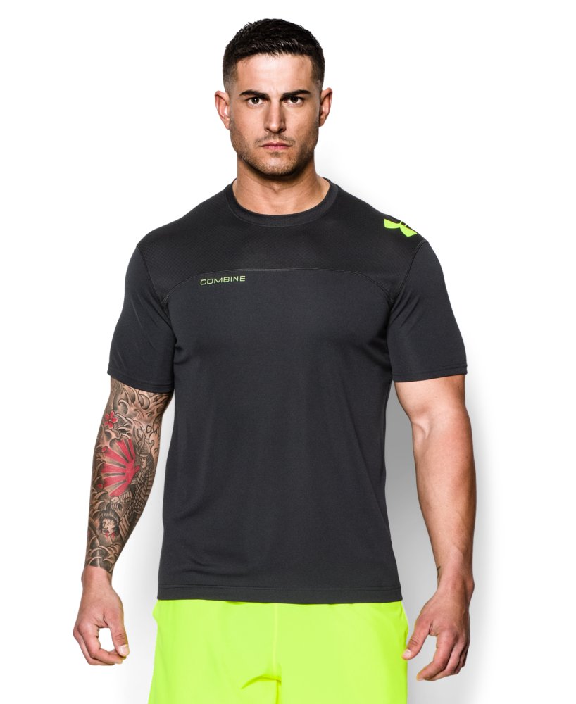 Men's Under Armour Combine Training Acceleration T-Shirt | eBay