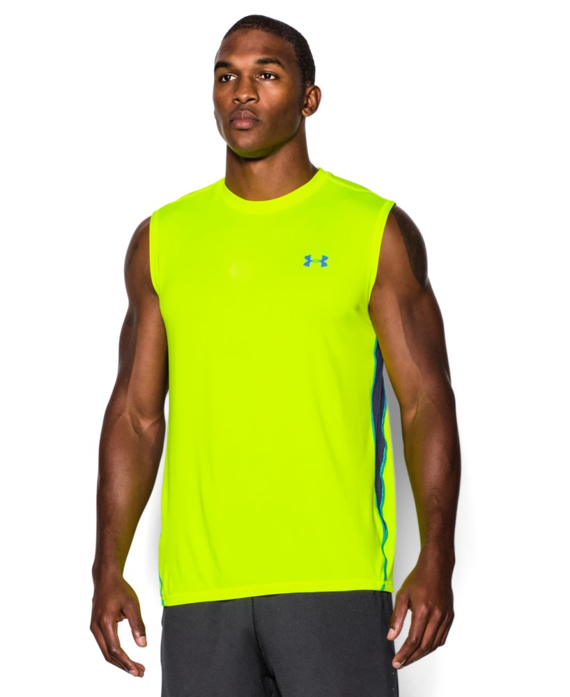 Men's Under Armour Tech™ Sleeveless T-Shirt | eBay
