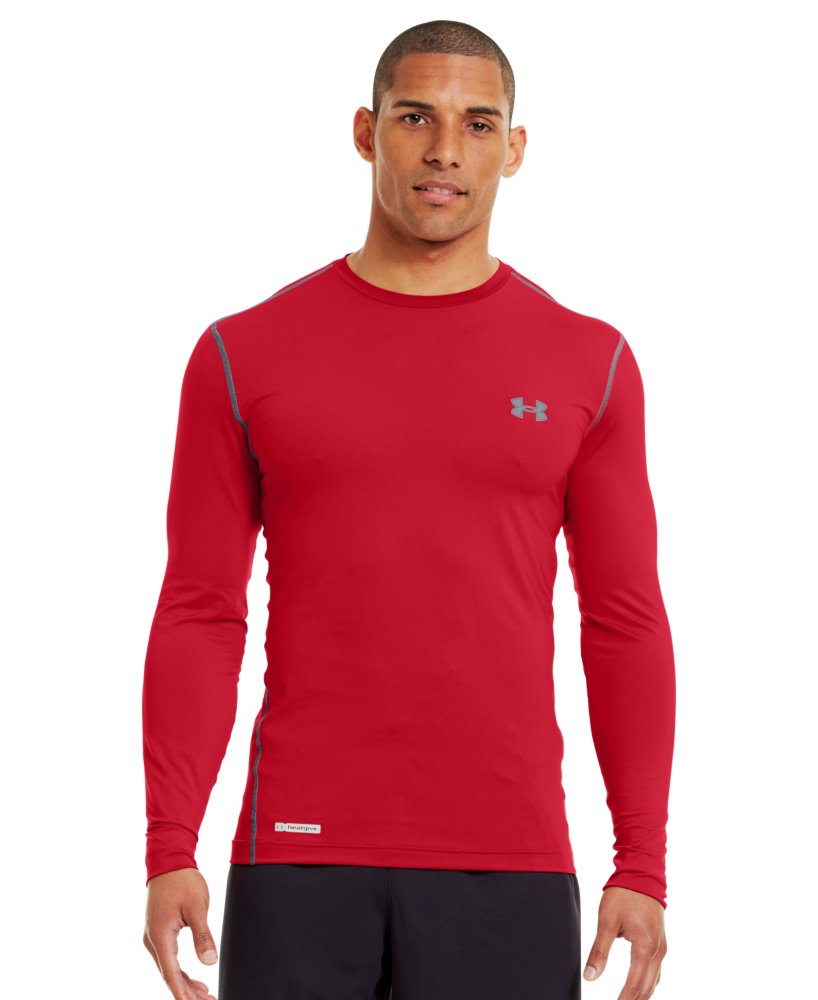 Under Armour Men's HeatGear Sonic Fitted Long Sleeve