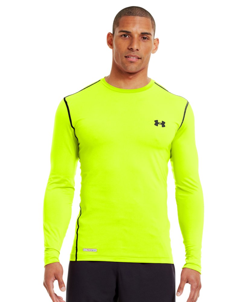 Under Armour Men's HeatGear Sonic Fitted Long Sleeve