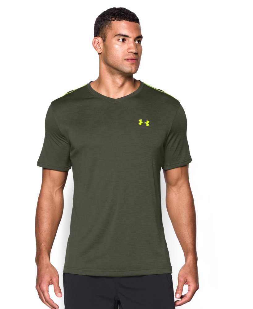 Men's Under Armour Tech™ V-Neck T-Shirt | eBay