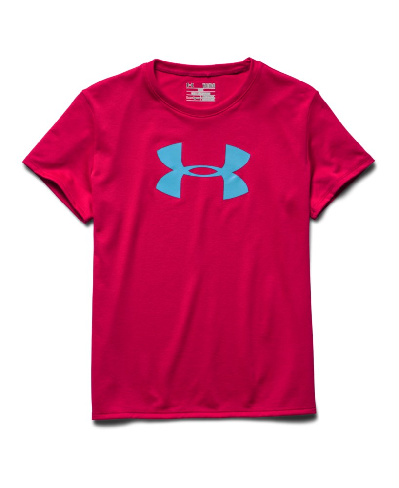 Girls' Under Armour Big Logo Short Sleeve T-Shirt | eBay