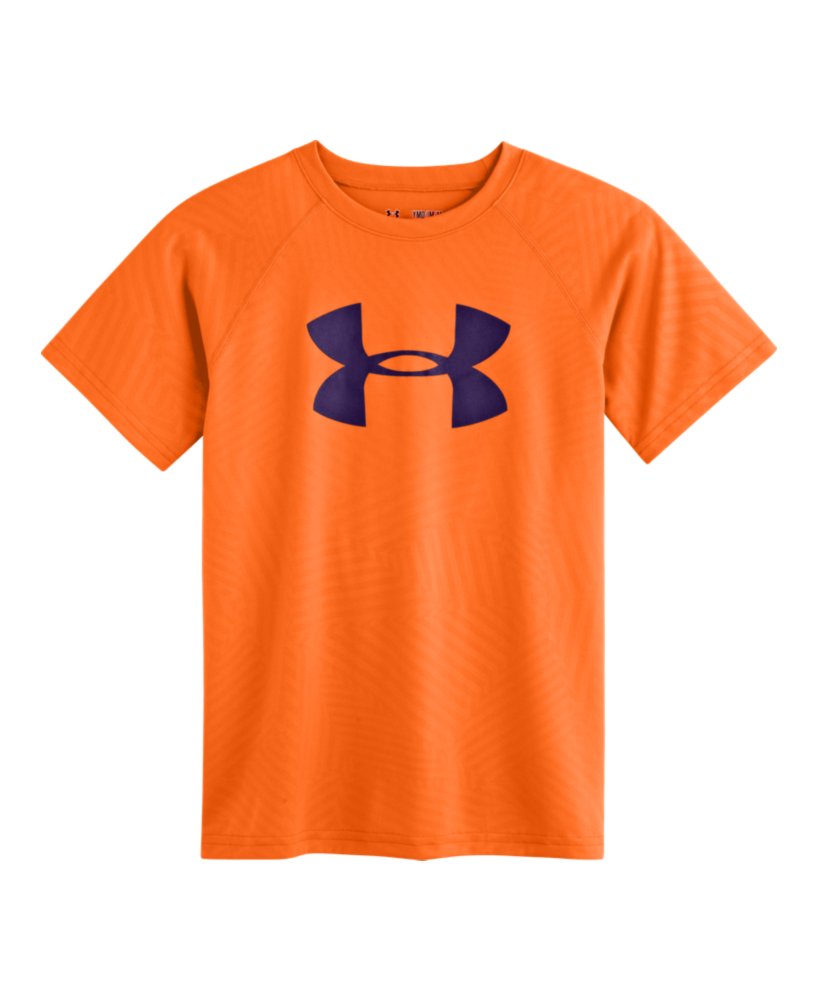 Boys' Under Armour Big Logo Embossed T-Shirt | eBay