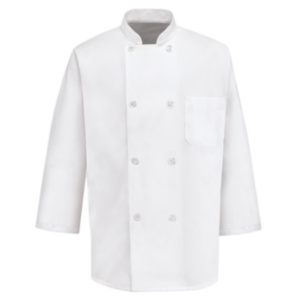 Flannel sales chef coat