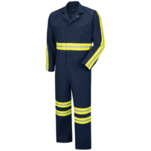 Enhanced Visibility Action Back Coverall