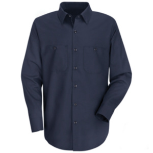 navy blue work shirt