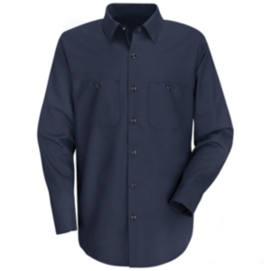 Men's Wrinkle-Resistant Cotton Work Shirt - Phelps USA