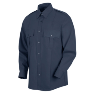 dark navy security long sleeve shirt